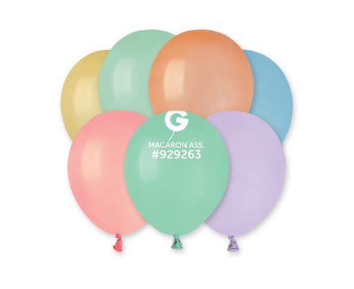 BALÓNKY - Pastel Macaron 100 ks GODAN