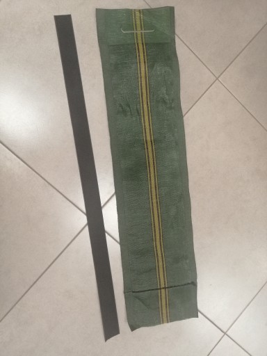 Páska na suchý zips 1 m + taška na závažie 1 ks.