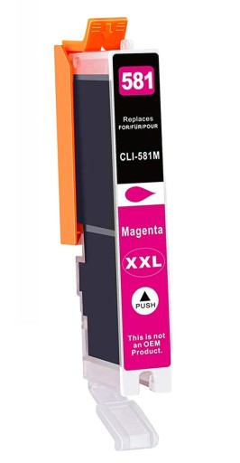 PGI-580 PGI580 XL ATRAMENT PRE CANON PIXMA TS6300 TS6350 TS6351 TS8100 ČIERNA