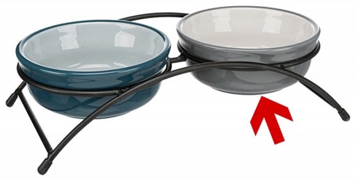 Ťažká keramická miska pre psov a mačky Trixie 0,25L