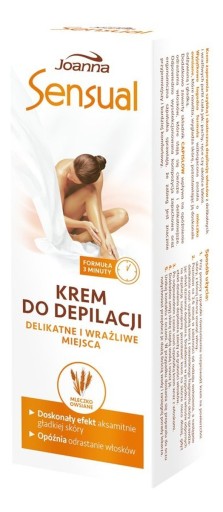 Joanna Sensual Oat depilačný krém 100 g