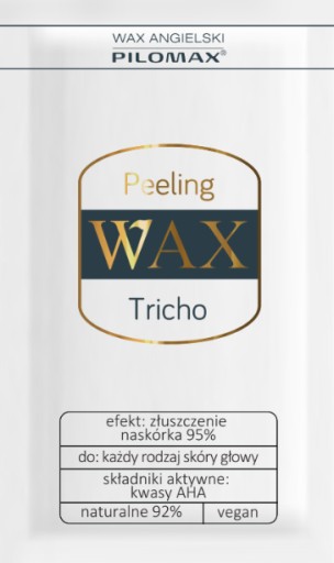 Wax Pilomax TRICHO enzymatický čistiaci peeling na pokožku hlavy 10 ml