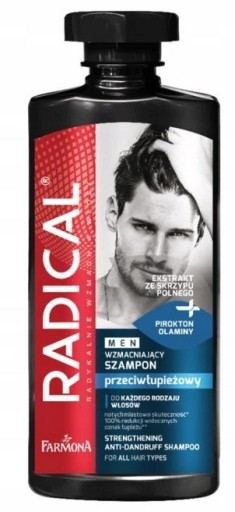 Farmona Radical Men šampón proti lupinám 400 ml