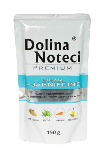 Dolina Noteci Prémiové krmivo pre jahňacie psy 150g