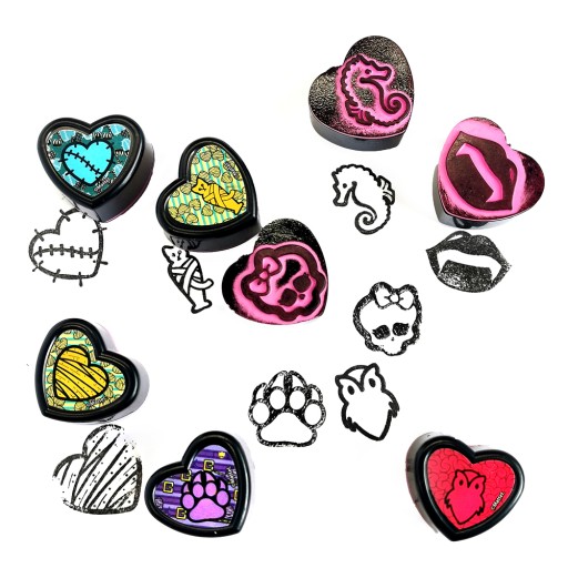 KREATÍVNA SADA PEČIATOK MONSTER HIGH