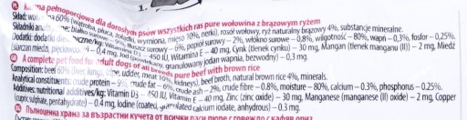 Dolina Noteci Premium Pies Pure Beef ryža 500g