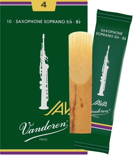 Soprán saxofón jazýček 4 Vandoren Java SR304 1 ks.