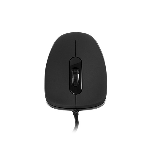 Modecom MC-M10 optická drôtová myš, čierna