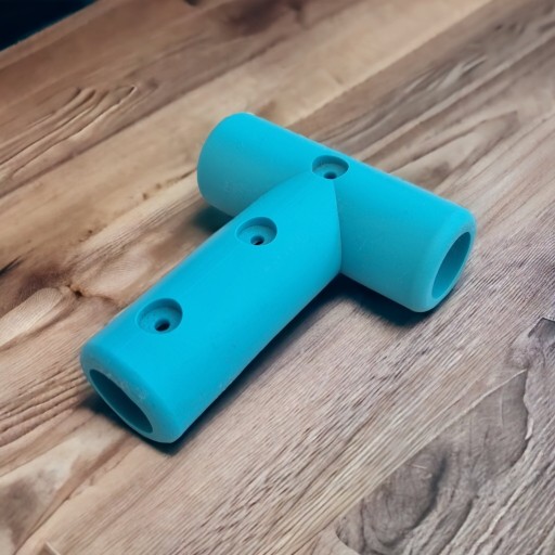 SUN - JEDEN KUS T-KONEKTOR - Sky Blue ROPE 16