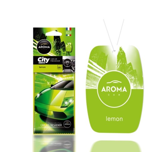 VÔŇA DO AUTA AROMA CAR CITY CARD CITRÓN