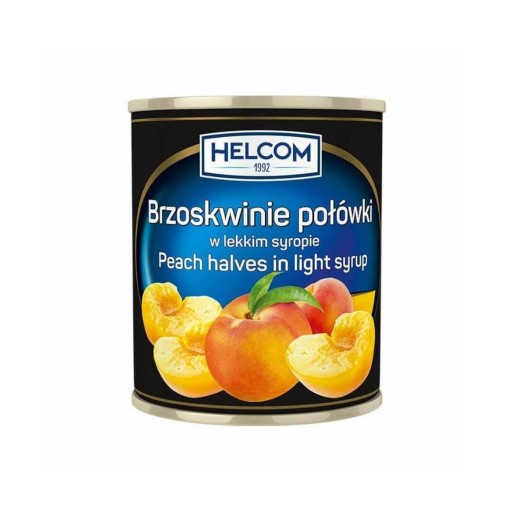 Broskyne v sirupe Helcom 850g