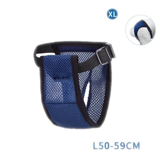 Ochranné nohavičky pre psíka XL mesh, tmavomodré