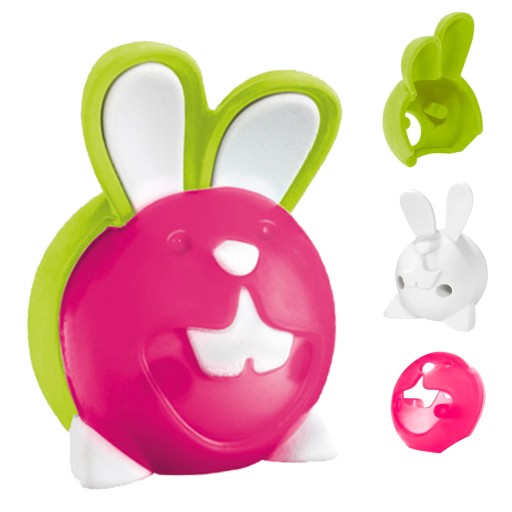 TRADITIONAL CROC ERASER CROC RABBIT MAPED MIX 1 ks.