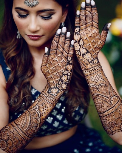 Henna na tetovanie MEHENDI Copper-Brown 100% prírodná 35 g PREMIUM