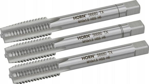 HSS závitník M4 x 0,70 mm manuálna sada 3ks HORN ARTPOL