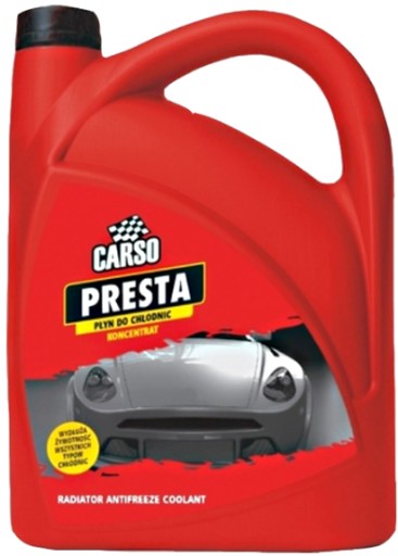 Presta červená KVAPALINA RADIÁTOROV 5L