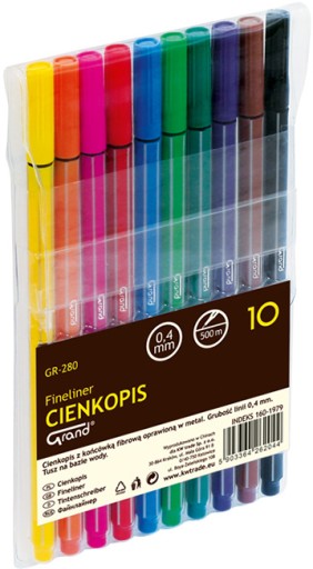 Okrúhla dúhová grafitová ceruzka GRAND