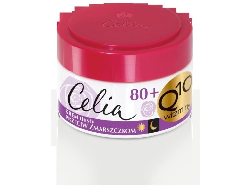 Celia Q10 mastný krém na tvár 80+ s elastínom