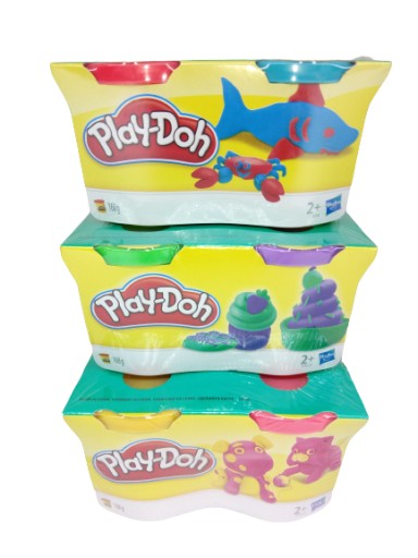 PLAY DOH CASTRY 168 GR RUŽOVÁ A ŽLTÁ Mačka PSA DARČEK PRE DETI