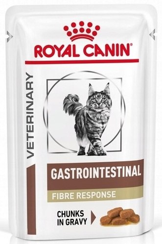 ROYAL CANIN GASTROINTESTINAL FIBER RESPONSE FELINE 85 g VRECKO