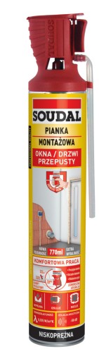 SOUDAL GENIUS PENOVÁ PENA S APLIKÁTOROM 770ml