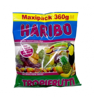 Haribo Tropifrutti Jelly fazuľa 320g