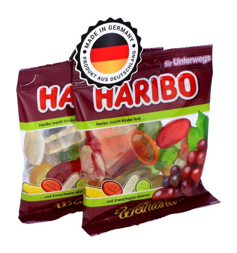 HARIBO Weinland želé s príchuťou vína 100g z Nemecka