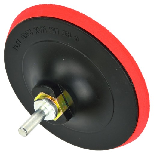 LEŠTIACI KOTOUČ NA BRÚSKU PRIPOJENÝ K VŔTAČKE 125MM + EURODYSK ADAPTÉR