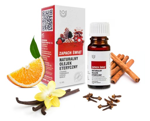 Prírodný esenciálny olej 100% vianočná vôňa 10 ml