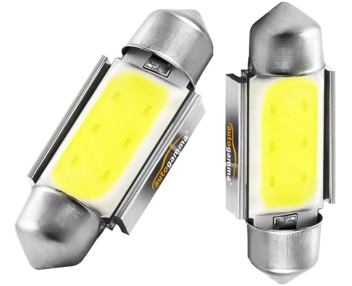 C5W LED žiarovka 31mm 5w Stabilizátor Canbus COB trubica, sada 2 ks.