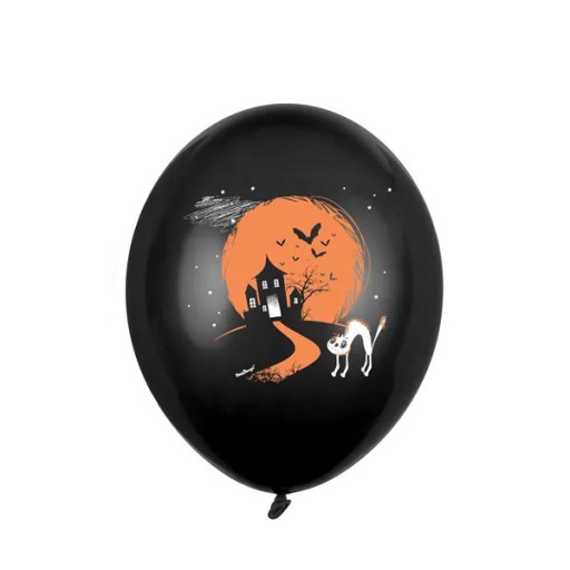 HALLOWEEN balóniky duchov - 10 kusov