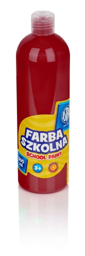 Školská farba 500ml ASTRA DARK RED 301217005