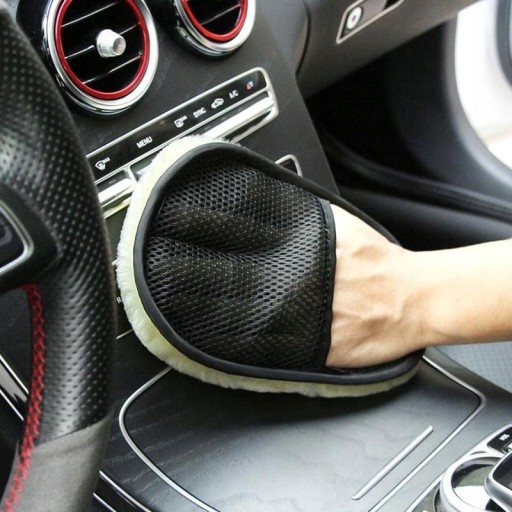 VLNENÉ RUKAVICE NA UMÝVANIE A LEŠTENIE AUTOMOBILOV
