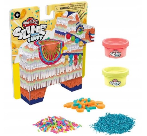 Piñata Slime pierka FLUFF Play-doh F1718/F1532