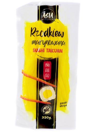 Nakladaná reďkovka, nakrájaný Takuan / Oshinko 350g