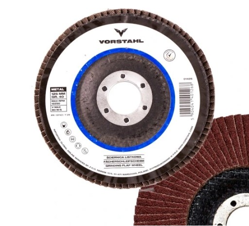 VORSTAHL lamelové koliesko na kov 125mm G40