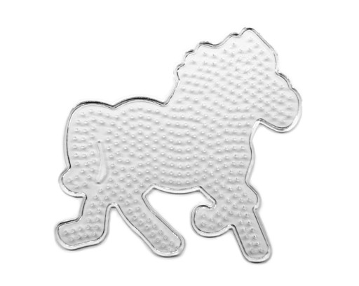 DIY HORSE HORSE Šablóna priehľadná podložka na zažehľovacie korálky 5mm