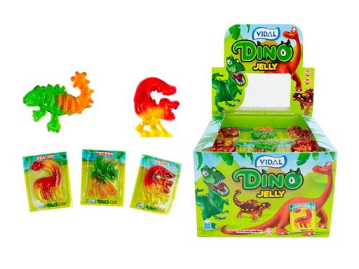 Dino Jelly Vidal dinosaurie želé 11g