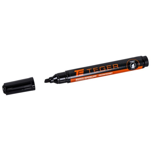 Priemyselný stavebný popisovač čierny 2-5mm Teger