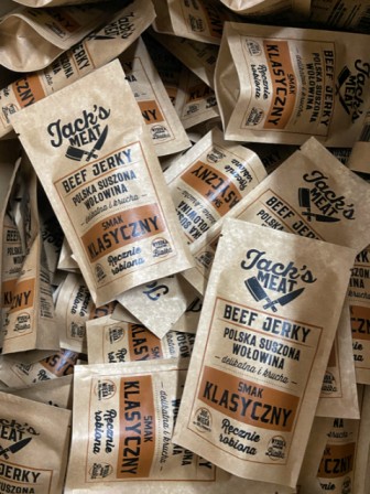 Jack's MEAT Classic Sušené hovädzie 104 kcal 30 g