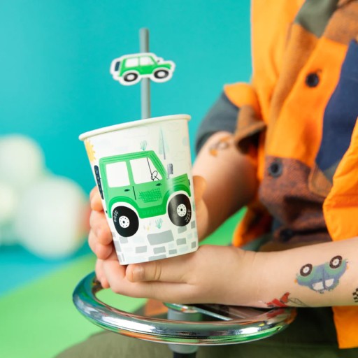 Papierové poháre Cars Cars Birthdays