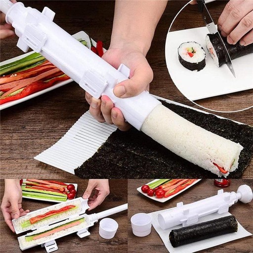 STROJ NA VÝROBU SUSHI TRUBIEK BAZOOKOVÝ VALEC