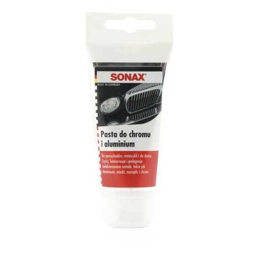 SONAX Chrómová a hliníková pasta 75 ml