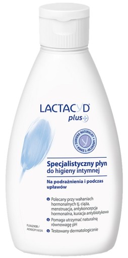 Lactacyd PLUS+ Gynekologická tekutina na intímnu hygienu - zásoba - 200 ml