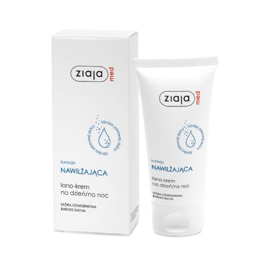 ZIAJA MED MOISTURIZING Lano-krém na deň/noc, suchú pleť 50ml