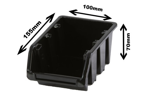 10X KRÉZAČ skladových kontajnerov KTR16 155x100x70
