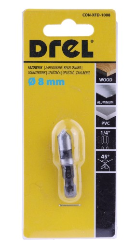 VŔTAČ S KUSY ZRAZOVACÍ VŔTAČ DO DREVA ŠESTIHRANNÝ BIT 8 mm