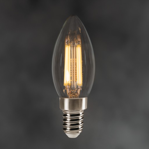 E14 XLEDIM C35 LED žiarovka 5,9W-WW 806lm 2700K teplá farba, stmievateľná