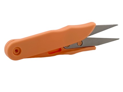 Odrezávače nití, nožnice na nite, nite, odstrihovače nití, 10,5 cm, oranžové
