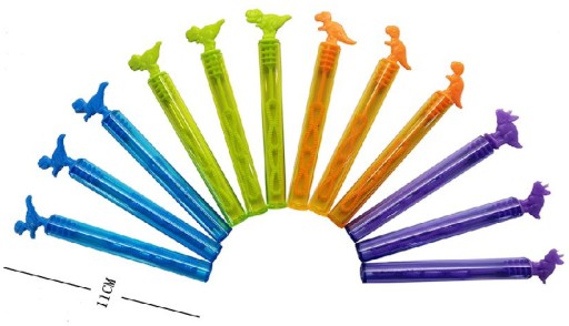 DINOSAURS Soap Bubbles mini tube 12 ks/sada - Nádoby s tekutinou 4 ml